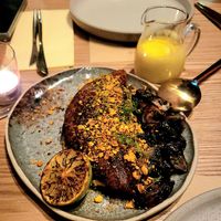 Portobello rice at Veda Café & Bar in Hong Kong Island