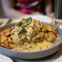 Aloo gobi da bomb  at Veda Café & Bar in Hong Kong Island