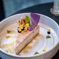 This cheesecake is everything! at Veda Café & Bar in Hong Kong Island