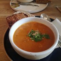 Paprika-tomato Soup at Tinsel in Antwerpen