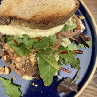 Vegan sandwich  at Tinsel in Antwerpen