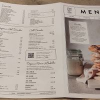 Menu at Le Pain Quotidien - Ave du Port in Brussels