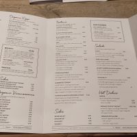 Menu at Le Pain Quotidien - Ave du Port in Brussels