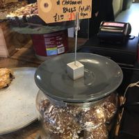 Vegan balls  at Red Kite Cafe in Edinburgh