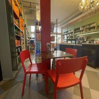 Inside the café  at Vegabond - West in Amsterdam
