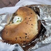   at Tribeca Bagels in New York City