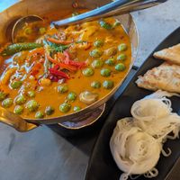 Panang with mushrooms and tofu at MAYs in Pattaya