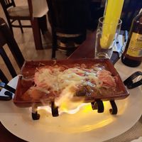 Vegan bochurmoz with vegan mozzarella at 4Directions in Bansko