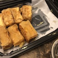 Fried tofu  at Green Recipes in Flushing