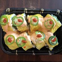 Thai spicy roll at Green Recipes in Flushing