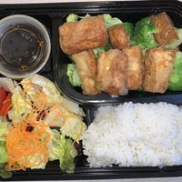 Tofu teriyaki  at Green Recipes in Flushing