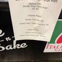 Frozen vegan  at Columbia Health Foods in Columbia