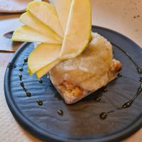Apple cake at La Casa Viva in Valencia