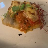 Rollito de berenjena   at La Casa Viva in Valencia