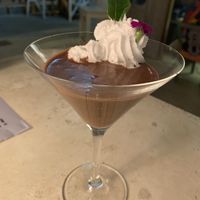 Mouse de arroz y chocolate   at La Casa Viva in Valencia