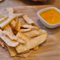 Yuca frita at La Casa Viva in Valencia