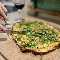 Pizza suave  at La Casa Viva in Valencia