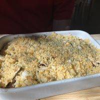 Vegan broccoli lasagna  at La Casa Viva in Valencia