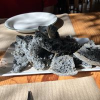 Charcoal Bread at La Casa Viva in Valencia