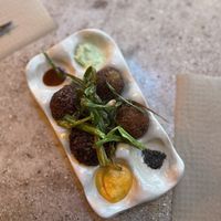 Falafel  at La Casa Viva in Valencia