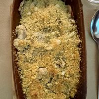 Microvegan lasagna   at La Casa Viva in Valencia