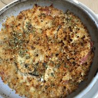 Vegan lasagne at La Casa Viva in Valencia