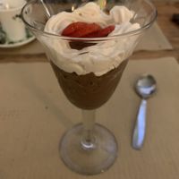 Vegan Mousse au Chocolat 😋 at La Casa Viva in Valencia