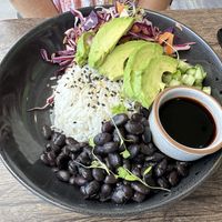 Poke bowl   at The Wharf Bar & Kitchen in Saint Helens