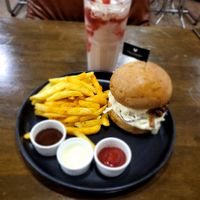 Pulled Pork Burger at Veganerie - Silom in Bangkok