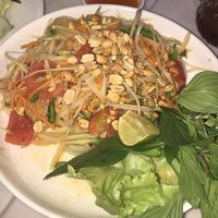 som tam  at Veganerie - Silom in Bangkok