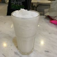 Coconut smoothie was great   at Veganerie - Silom in Bangkok