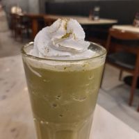 Macha shake at Veganerie - Silom in Bangkok