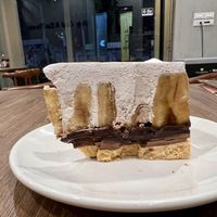 Banoffee pie   at Veganerie - Silom in Bangkok