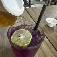 They let you sweeten it yourself- which I find so nice!  at Veganerie - Silom in Bangkok