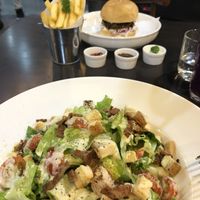 Caesar salad  at Veganerie - Silom in Bangkok