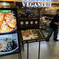 Nice, bright and welcoming  at Veganerie - Silom in Bangkok