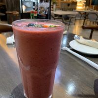 Strawberry Shake at Veganerie - Silom in Bangkok