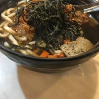 Tempura Udon at Veganerie - Silom in Bangkok