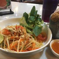 SomTum & V-Nuggets at Veganerie - Silom in Bangkok