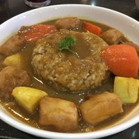 Katsu Curry at Veganerie - Silom in Bangkok