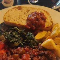 Vegan breakfast - simple but good at Fidel's in Wellington