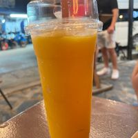 Mango smoothie at Pure Joy in Koh Phangan