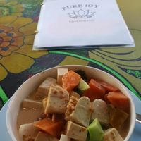 massaman curry at Pure Joy in Koh Phangan