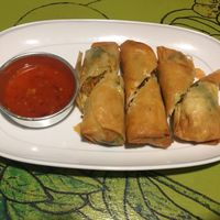 Spring Rolls at Pure Joy in Koh Phangan