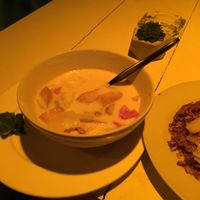 Tom Kha Kai at FIZZ Beachlounge in Koh Tao