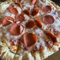 Vegan pepperoni and cheese   at Jockamo in Greenwood