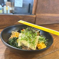 Bibimbap with tofu at mŏkbar in New York City