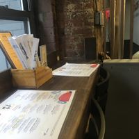 Private seating at mŏkbar in New York City