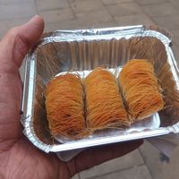 Vegan Kadayif at Perejil in Barcelona
