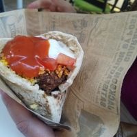 Falafel pocket at Perejil in Barcelona